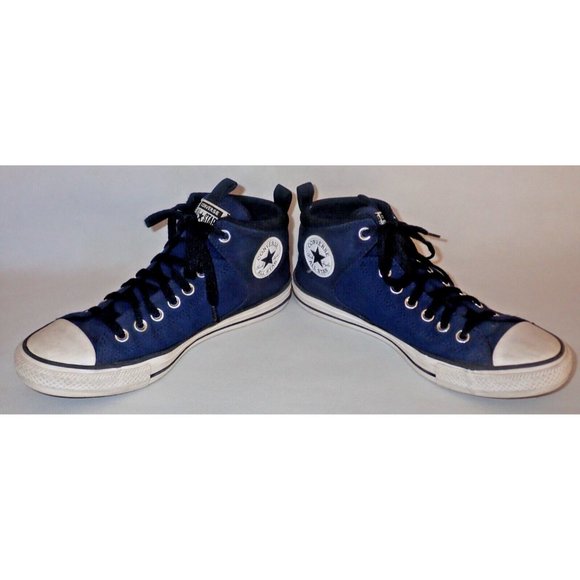 Converse CTAS High Street Midnight Navy High Top Sneakers Mens 7.5 Womens 9.5 - Picture 7 of 8